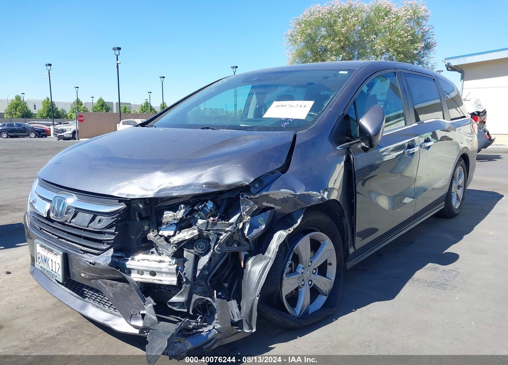 2019 HONDA ODYSSEY EX-L VIN: 5FNRL6H74KB132332