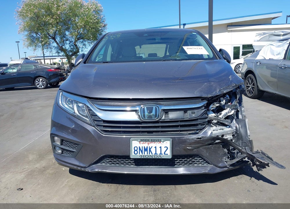 2019 HONDA ODYSSEY EX-L VIN: 5FNRL6H74KB132332