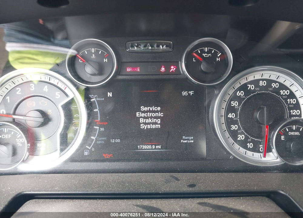 2016 RAM 1500 LAIE VIN: 1C6RR7NM3GS100343