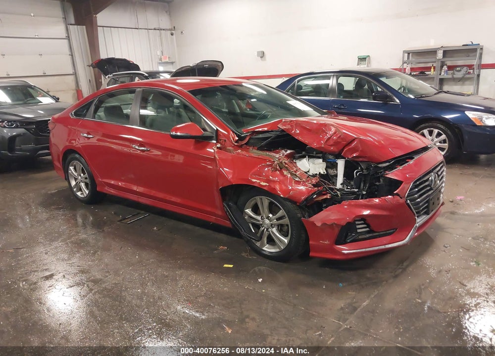 2018 HYUNDAI SONATA SEL VIN: 5NPE34AF8JH656555