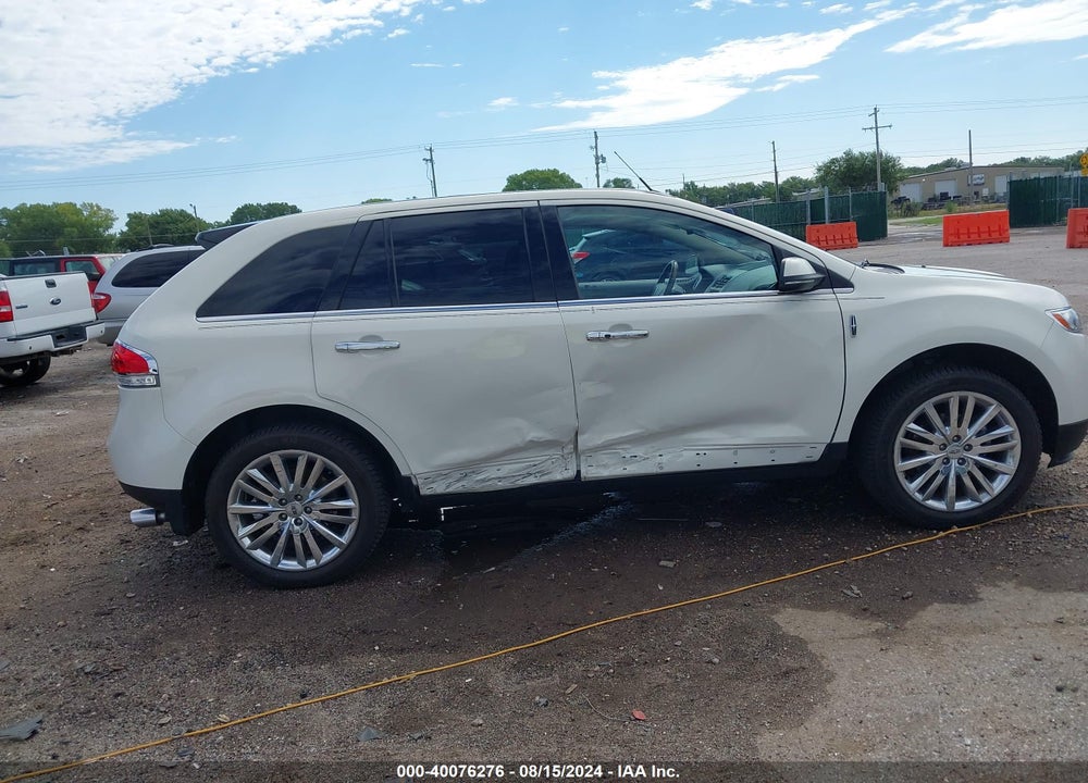 2012 LINCOLN MKX VIN: 2LMDJ6JK0CBL00870