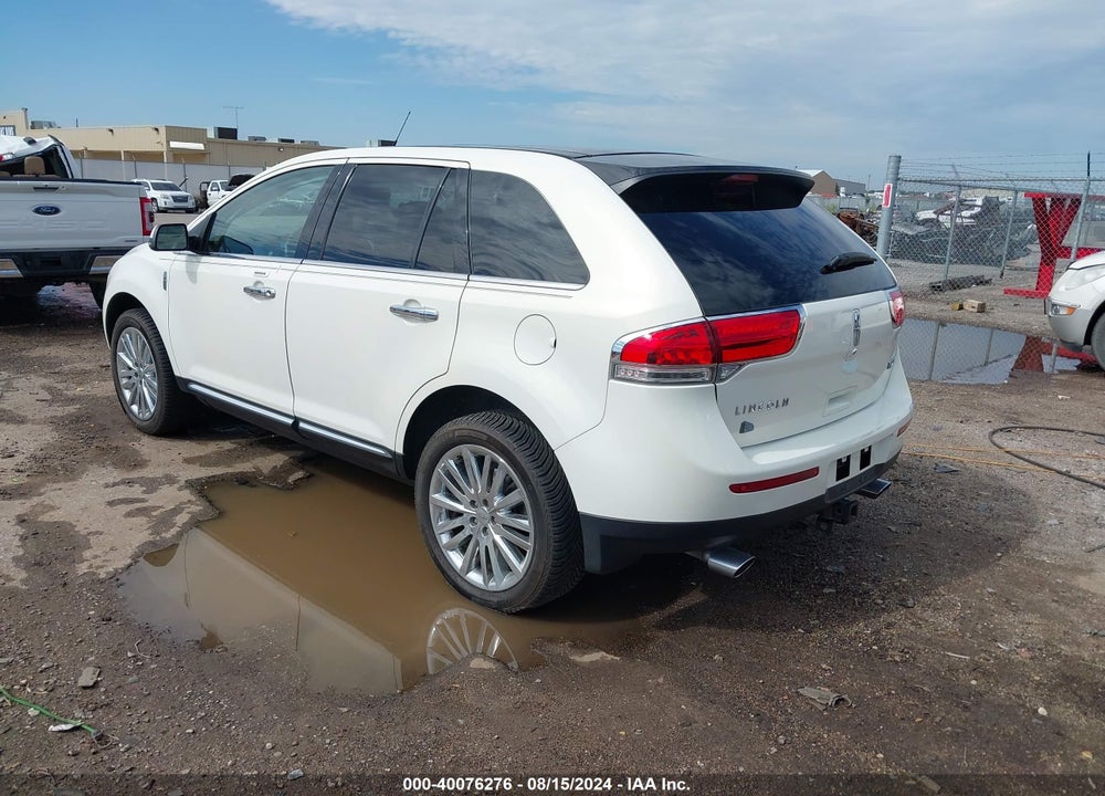 2012 LINCOLN MKX VIN: 2LMDJ6JK0CBL00870