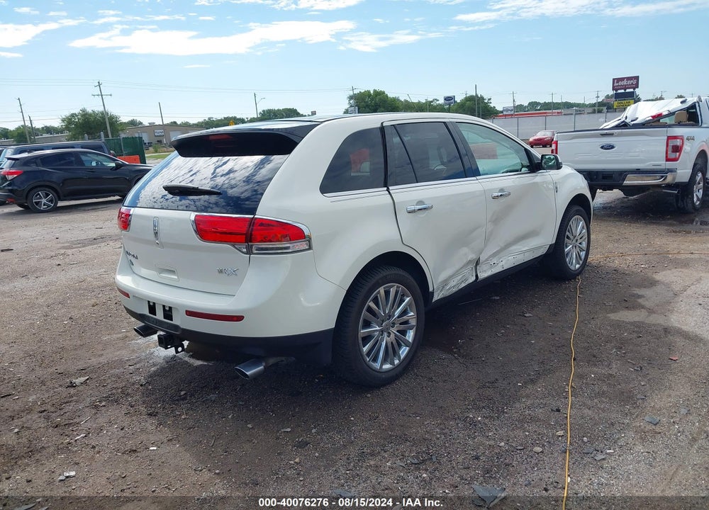 2012 LINCOLN MKX VIN: 2LMDJ6JK0CBL00870