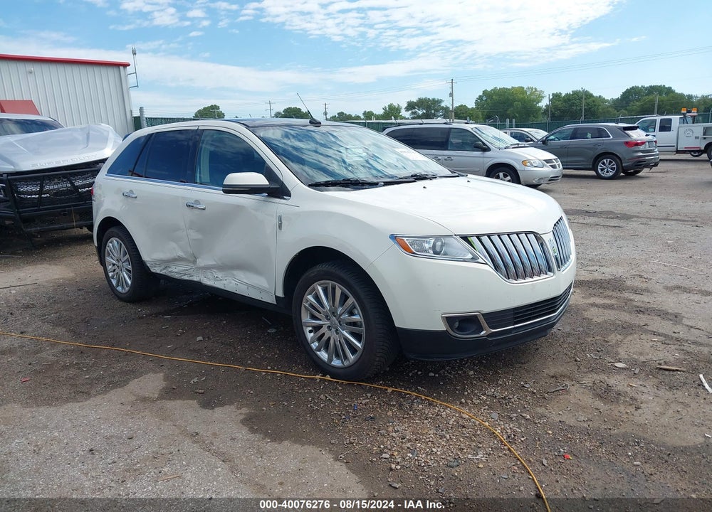 2012 LINCOLN MKX VIN: 2LMDJ6JK0CBL00870