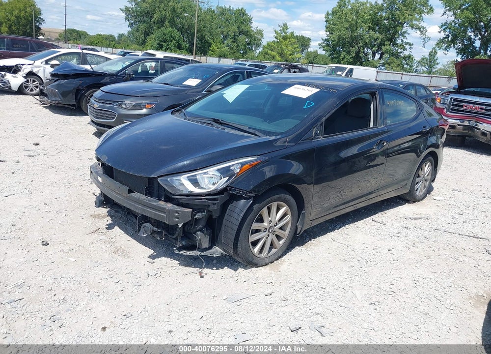 2015 HYUNDAI ELANTRA SE VIN: 5NPDH4AE6FH583956