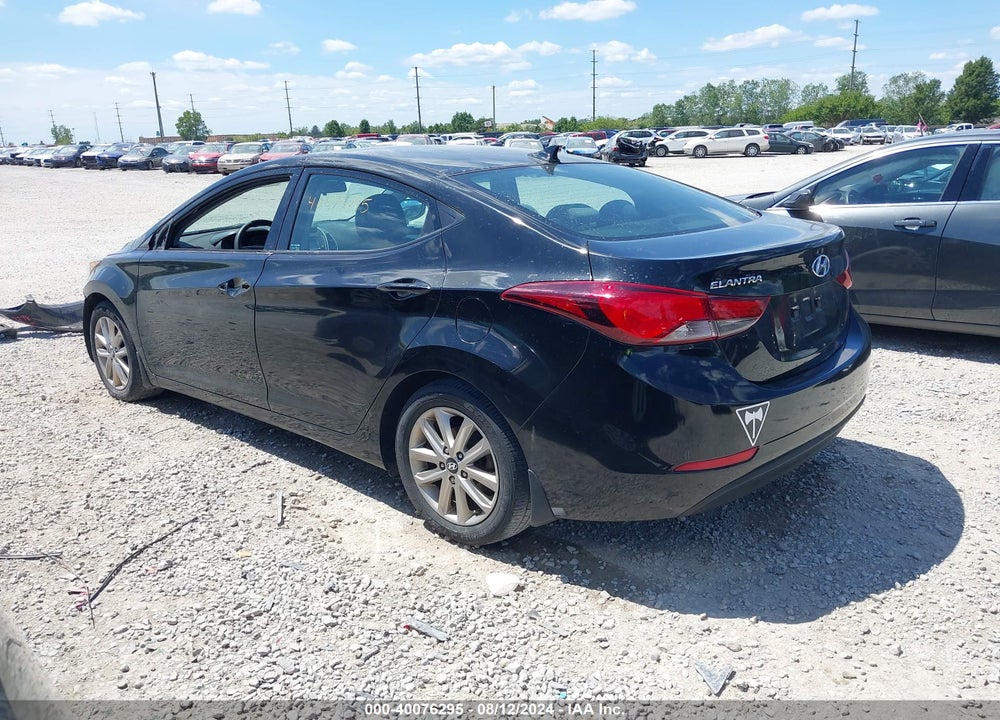 2015 HYUNDAI ELANTRA SE VIN: 5NPDH4AE6FH583956