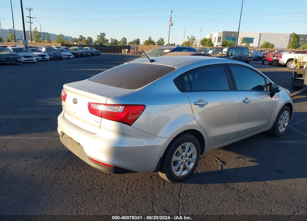 2016 KIA RIO LX VIN: KNADM4A39G6678014