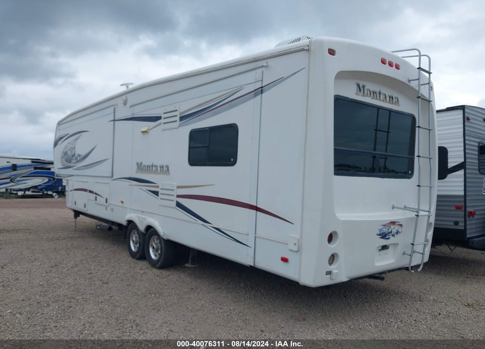 2013 KEYSTONE MONTANA 5TH WHEEL TRAVEL TRAILER VIN: 4YDF38020D4700520