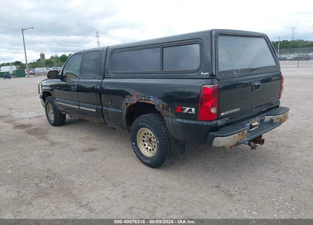 2003 CHEVROLET SILVERADO 1500 LT VIN: 2GCEK19T931289018