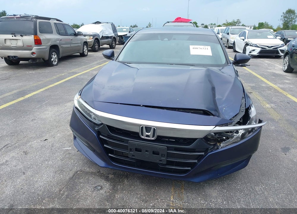 2018 HONDA ACCORD VIN: 1HGCV1F14JA243439