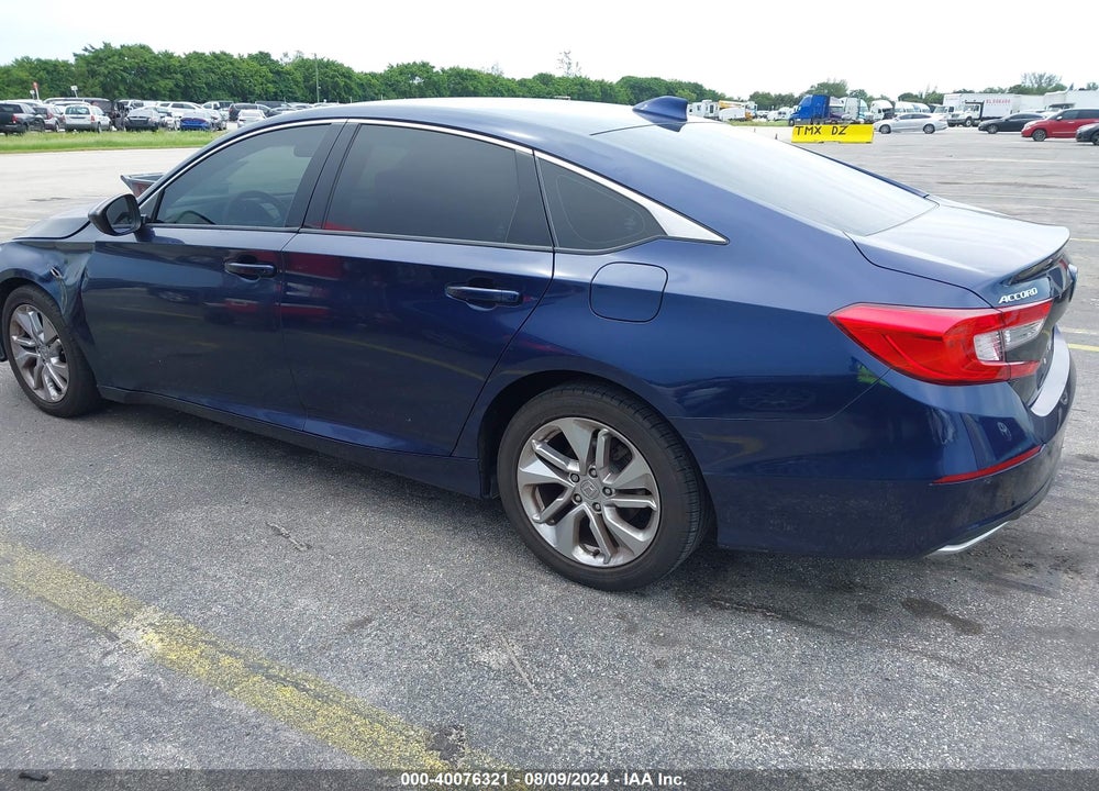 2018 HONDA ACCORD VIN: 1HGCV1F14JA243439