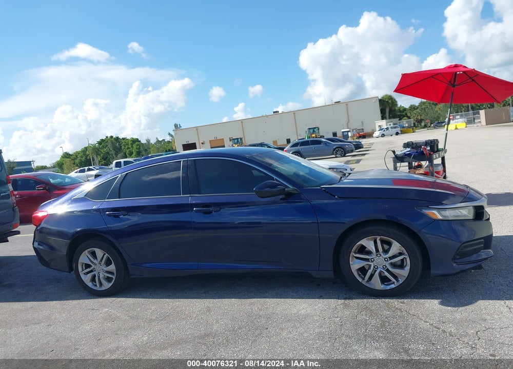 2018 HONDA ACCORD VIN: 1HGCV1F14JA243439