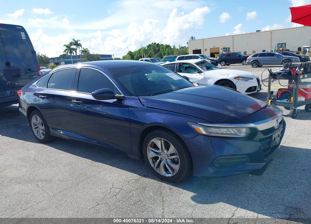 2018 HONDA ACCORD VIN: 1HGCV1F14JA243439