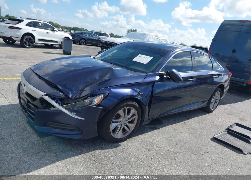 2018 HONDA ACCORD VIN: 1HGCV1F14JA243439