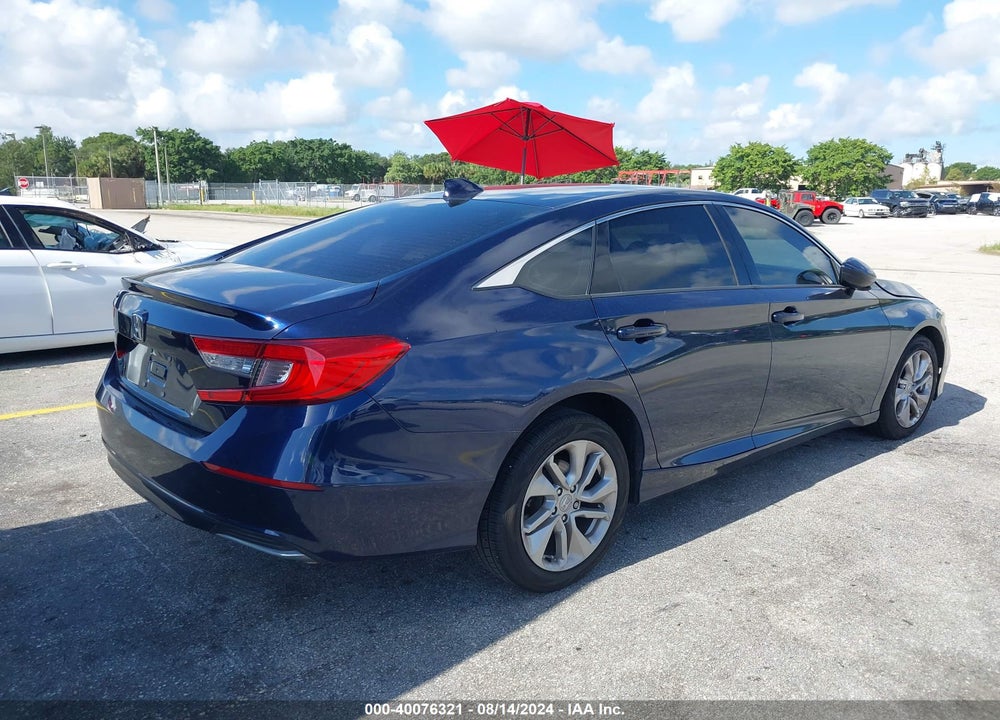 2018 HONDA ACCORD VIN: 1HGCV1F14JA243439