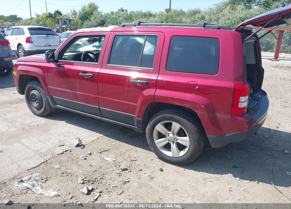 2013 JEEP PATRIOT SPORT VIN: 1C4NJRBB2DD284820