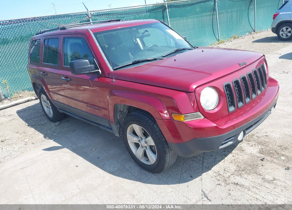 2013 JEEP PATRIOT SPORT VIN: 1C4NJRBB2DD284820