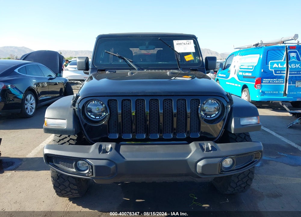 2021 JEEP WRANGLER UNLIMITED WILLYS 4X4 VIN: 1C4HJXDN3MW820705