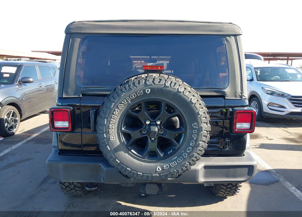 2021 JEEP WRANGLER UNLIMITED WILLYS 4X4 VIN: 1C4HJXDN3MW820705