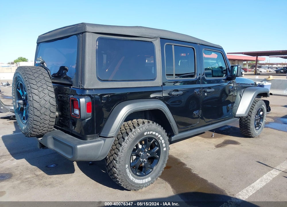 2021 JEEP WRANGLER UNLIMITED WILLYS 4X4 VIN: 1C4HJXDN3MW820705