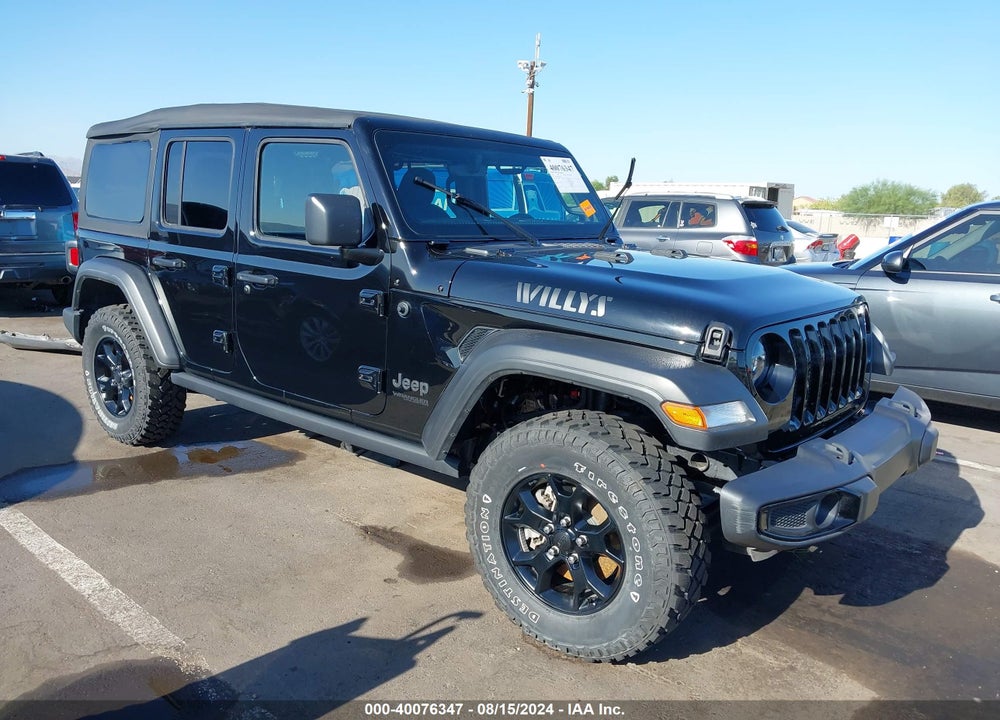 2021 JEEP WRANGLER UNLIMITED WILLYS 4X4 VIN: 1C4HJXDN3MW820705