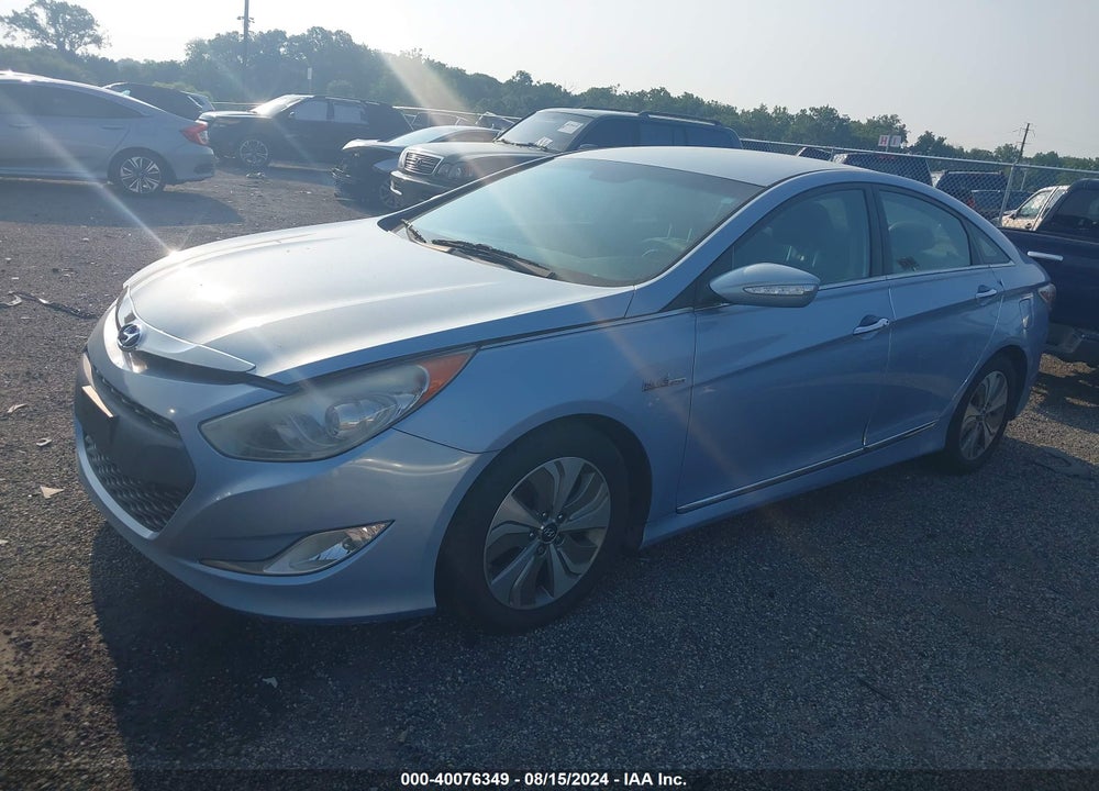 2013 HYUNDAI SONATA HYBRID LIMITED VIN: KMHEC4A45DA097925