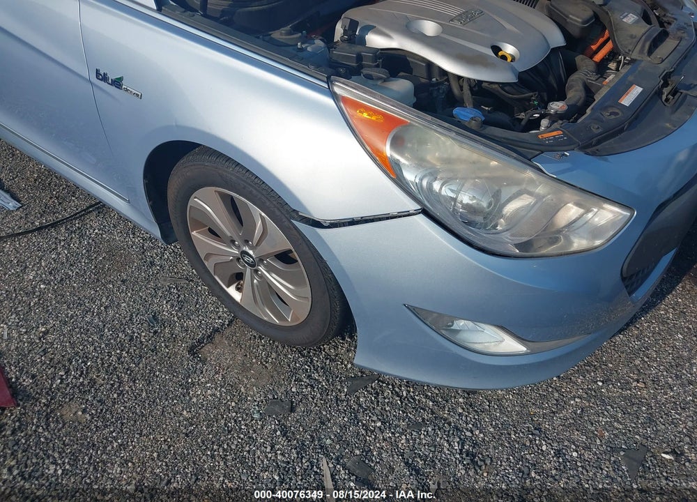 2013 HYUNDAI SONATA HYBRID LIMITED VIN: KMHEC4A45DA097925