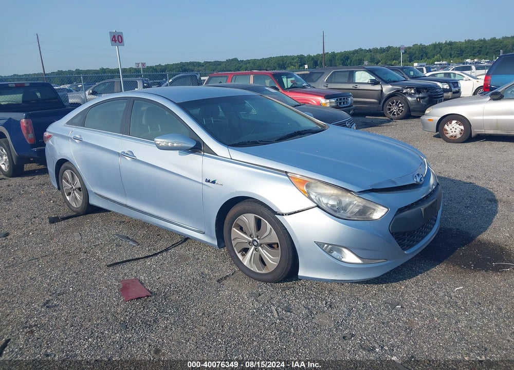 2013 HYUNDAI SONATA HYBRID LIMITED VIN: KMHEC4A45DA097925
