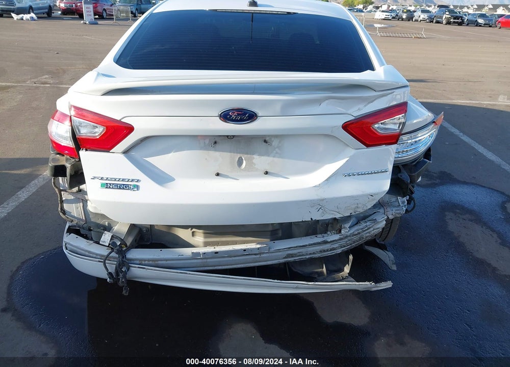 2014 FORD FUSION ENERGI TITANIUM VIN: 3FA6P0SU3ER383032