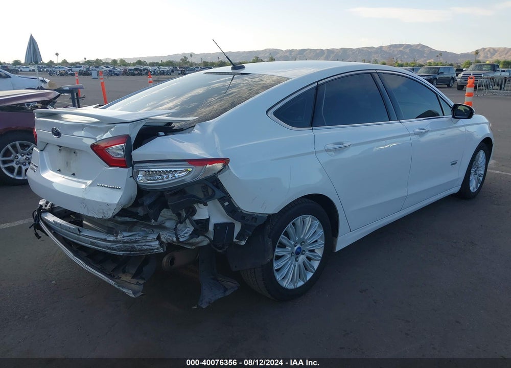 2014 FORD FUSION ENERGI TITANIUM VIN: 3FA6P0SU3ER383032