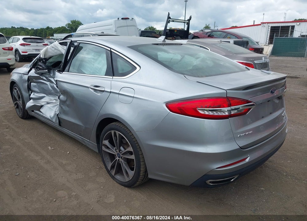 2020 FORD FUSION TITANIUM VIN: 3FA6P0D92LR118267