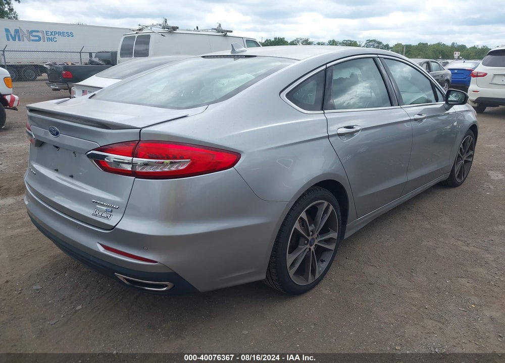 2020 FORD FUSION TITANIUM VIN: 3FA6P0D92LR118267