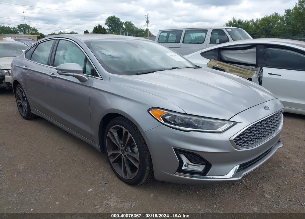 2020 FORD FUSION TITANIUM VIN: 3FA6P0D92LR118267