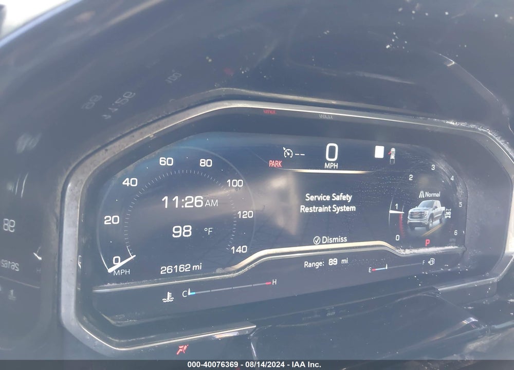 2023 GMC SIERRA 1500 4WD SHORT BOX ELEVATION WITH 3SB VIN: 1GTUUCED6PZ163969