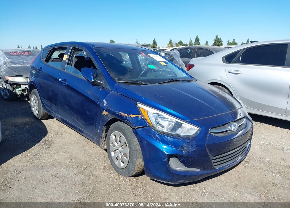 2015 HYUNDAI ACCENT GS VIN: KMHCT5AE7FU228358