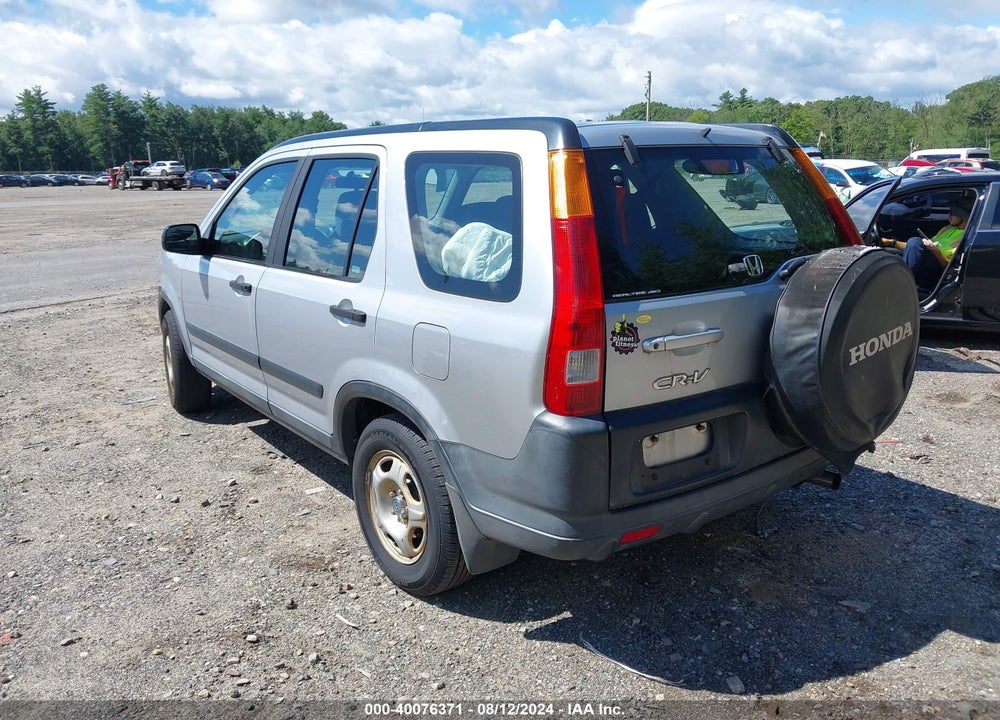 2004 HONDA CR-V LX VIN: SHSRD785X4U255923