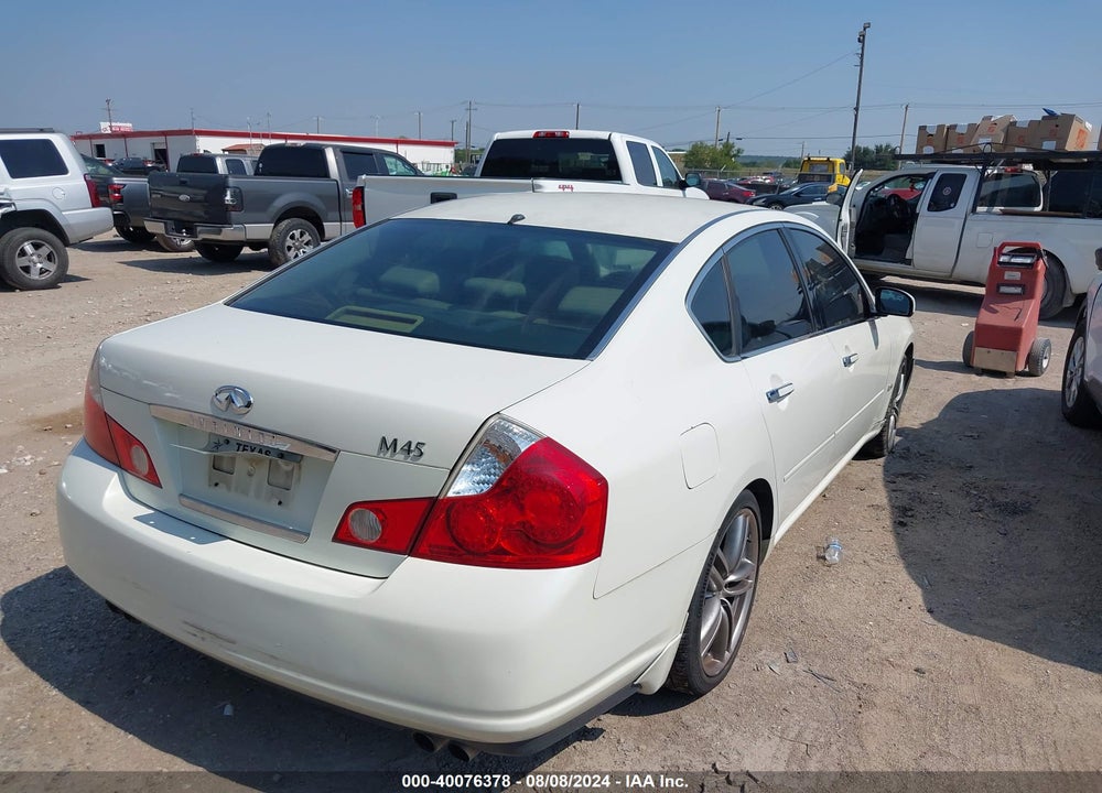2007 INFINITI M45 SPORT VIN: JNKBY01E97M403892