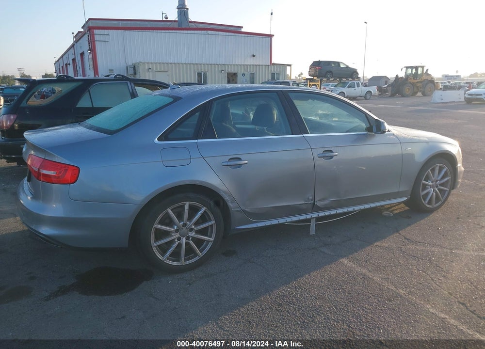 2016 AUDI A4 2.0T PREMIUM VIN: WAUAFAFL7GN015387