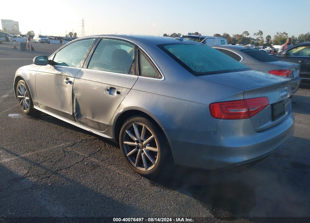 2016 AUDI A4 2.0T PREMIUM VIN: WAUAFAFL7GN015387