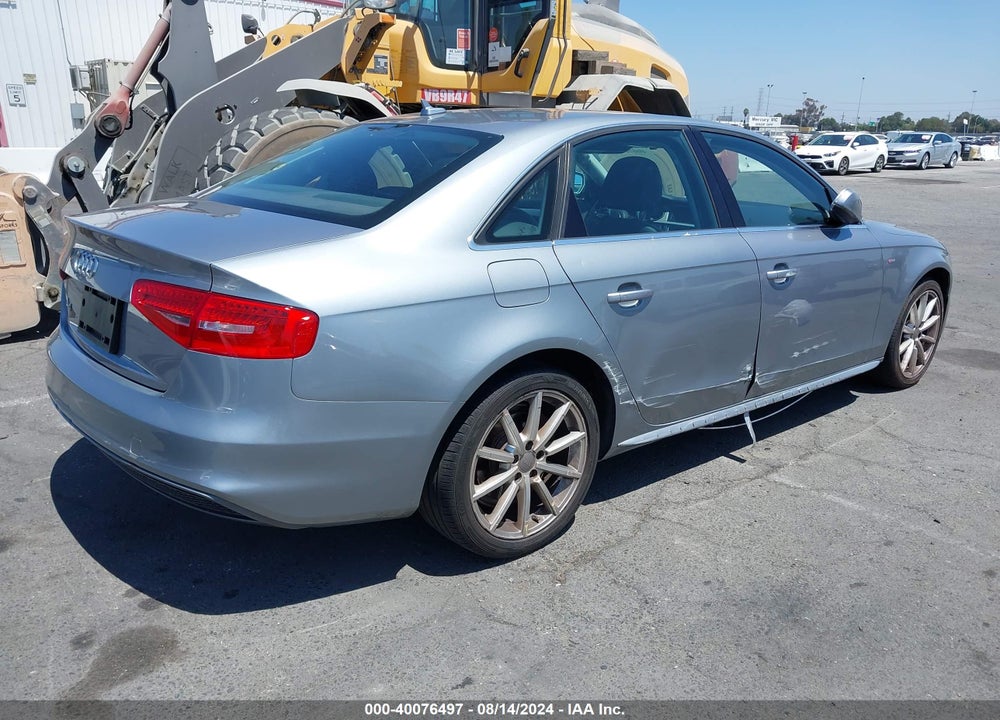 2016 AUDI A4 2.0T PREMIUM VIN: WAUAFAFL7GN015387