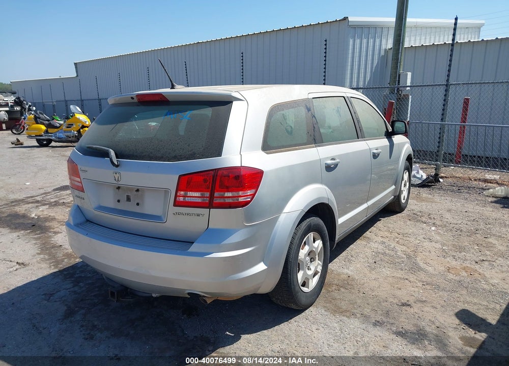 2010 DODGE JOURNEY SE VIN: 3D4PG4FB1AT118592