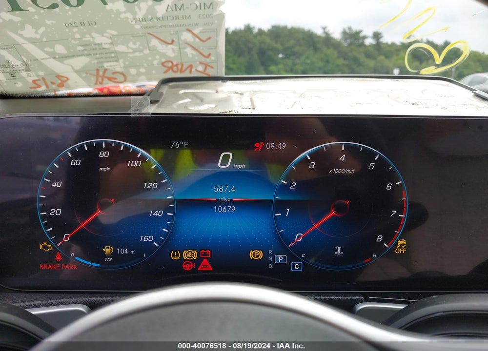 2023 MERCEDES-BENZ GLB 250 4MATIC VIN: W1N4M4HB5PW299097