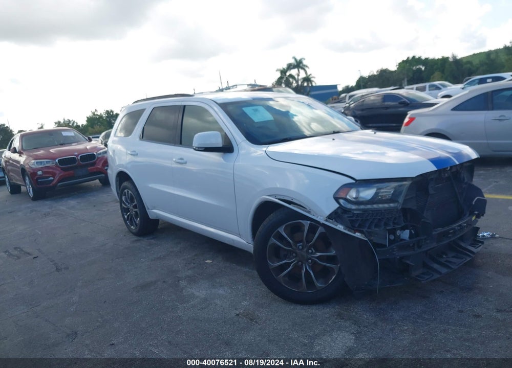 2019 DODGE DURANGO GT PLUS AWD VIN: 1C4RDJDG4KC722050