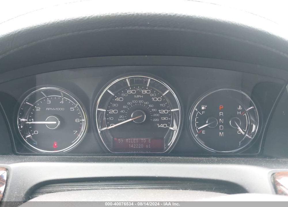 2010 LINCOLN MKS VIN: 1LNHL9DR2AG607819