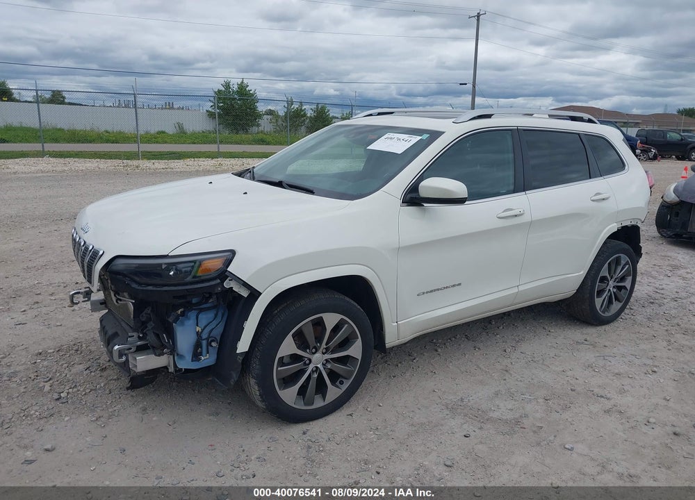2019 JEEP CHEROKEE OVERLAND 4X4 VIN: 1C4PJMJX8KD250578