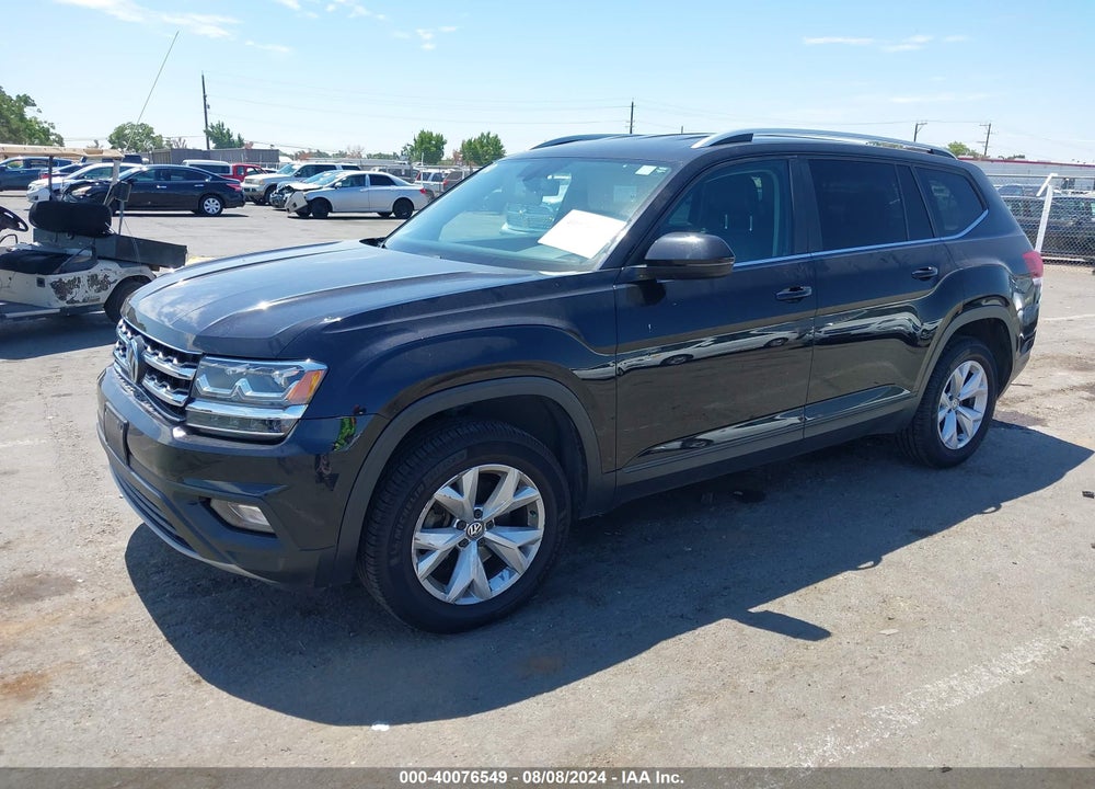 2018 VOLKSWAGEN ATLAS 3.6L V6 SE VIN: 1V2KR2CA4JC534390