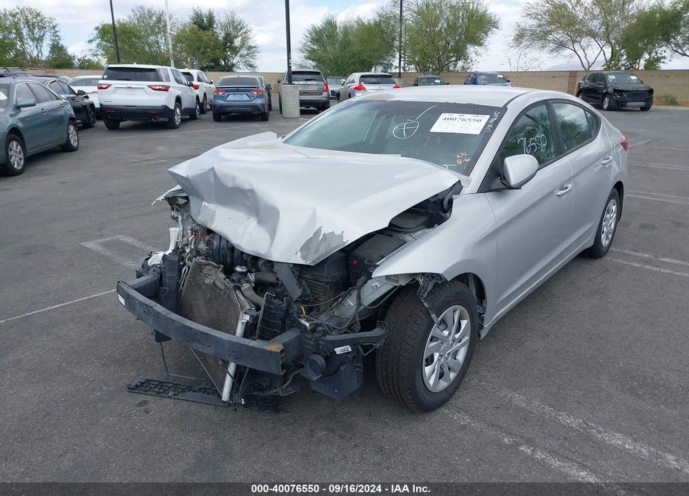 2017 HYUNDAI ELANTRA SE VIN: 5NPD74LF3HH180156