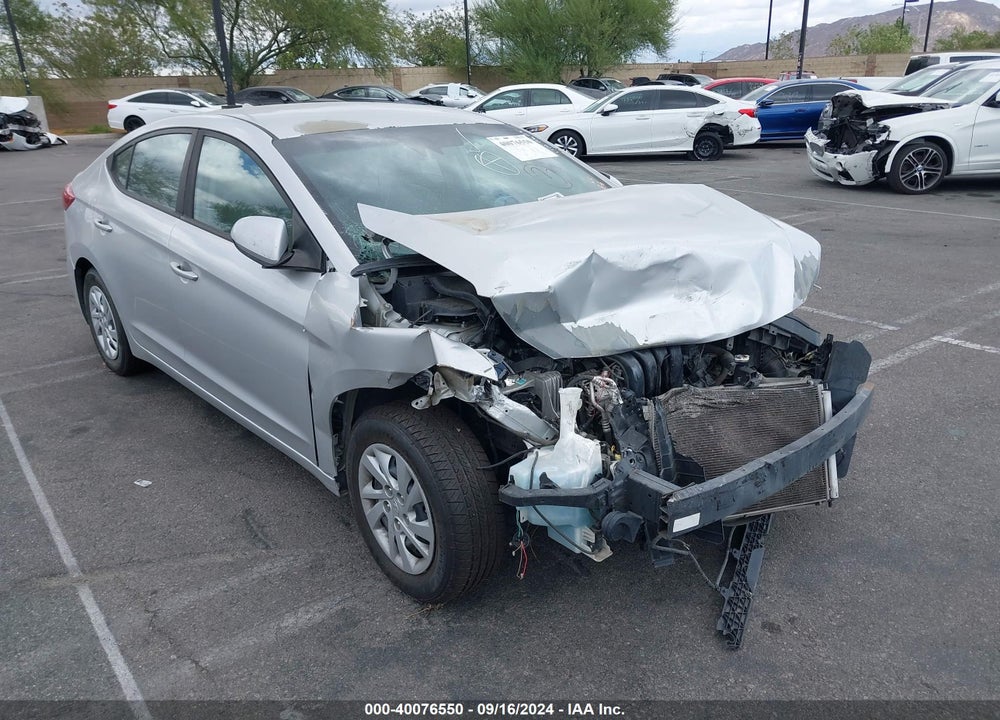 2017 HYUNDAI ELANTRA SE VIN: 5NPD74LF3HH180156