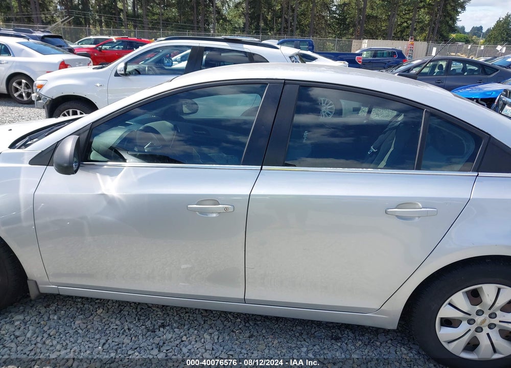 2012 CHEVROLET CRUZE LS VIN: 1G1PD5SH9C7124727