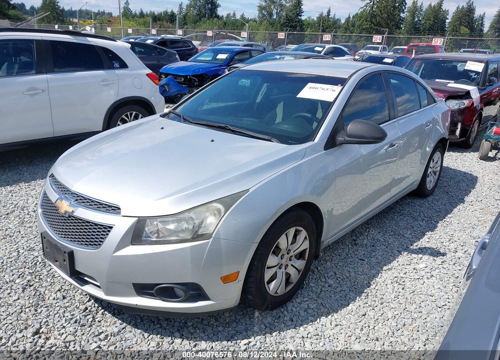 2012 CHEVROLET CRUZE LS VIN: 1G1PD5SH9C7124727